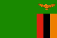 Flag Sambia